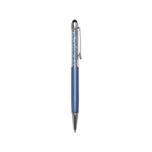 CANETA METAL TOUCH - AZUL