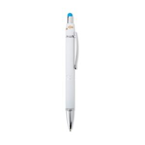 CANETA METAL TOUCH ANTIESTRESSE - BRANCO