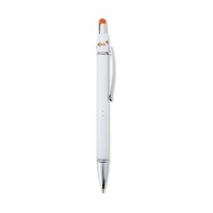 CANETA METAL TOUCH ANTIESTRESSE - BRANCO