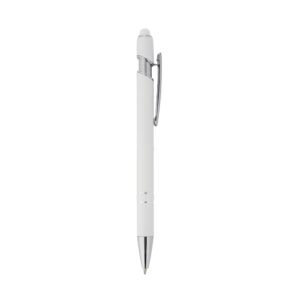CANETA METAL TOUCH - BRANCO
