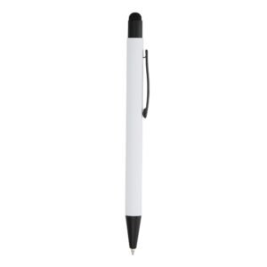 CANETA METAL TOUCH - BRANCO