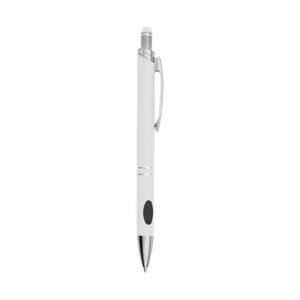 CANETA METAL TOUCH - BRANCO