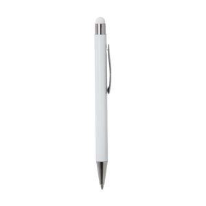 CANETA METAL TOUCH - BRANCO