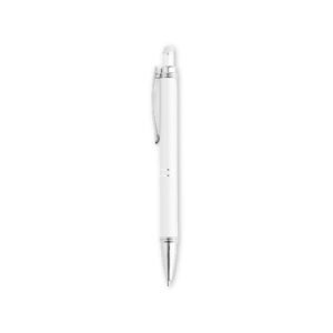 CANETA METAL TOUCH - BRANCO