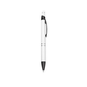 CANETA METAL TOUCH - BRANCO