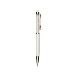 CANETA METAL TOUCH - BRANCO