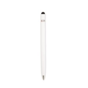 CANETA METAL TOUCH - BRANCO