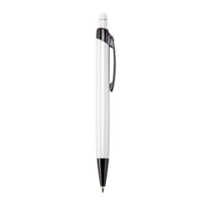 CANETA METAL TOUCH - BRANCO