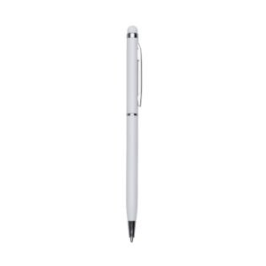 CANETA C/ 1 ANEL E PONTA TOUCH - BRANCO