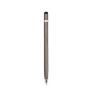 CANETA METAL TOUCH - CINZA