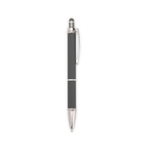 CANETA METAL TOUCH - CINZA