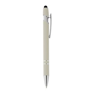 CANETA METAL TOUCH - BRANCO