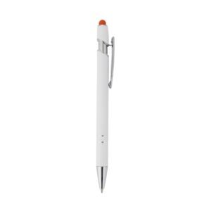 CANETA METAL TOUCH - BRANCO