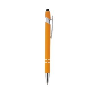 CANETA METAL TOUCH - LARANJA