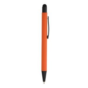 CANETA METAL TOUCH - LARANJA