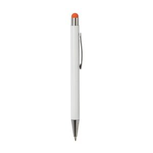 CANETA METAL TOUCH - LARANJA