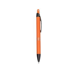 CANETA METAL TOUCH - LARANJA