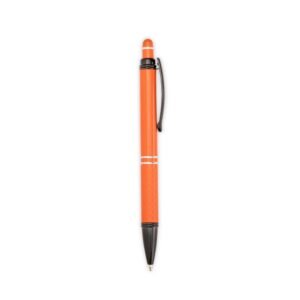 CANETA METAL TOUCH - LARANJA