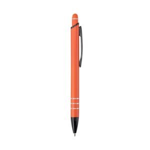 CANETA METAL TOUCH - LARANJA