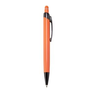 CANETA METAL TOUCH - LARANJA