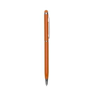 CANETA C/ 1 ANEL E PONTA TOUCH - LARANJA
