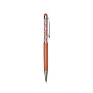CANETA METAL TOUCH - LARANJA