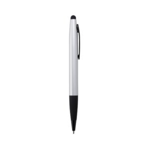 CANETA METAL COM TOUCH - PRATA