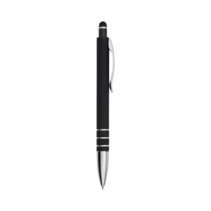 CANETA METAL C/ TOUCH - PRETO