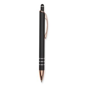 CANETA DE METAL TOUCH - PRETO