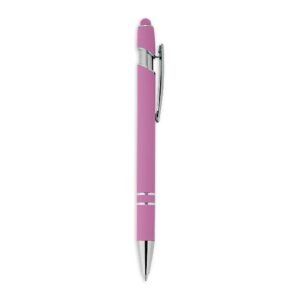 CANETA METAL TOUCH - ROSA