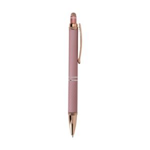 CANETA METAL TOUCH - ROSA