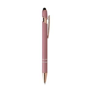 CANETA METAL TOUCH - ROSA