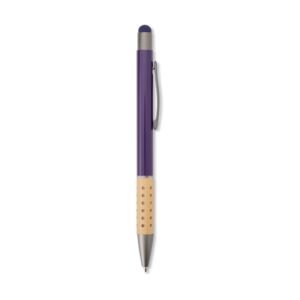 CANETA METAL TOUCH - ROXO