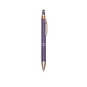 CANETA METAL TOUCH - ROXO