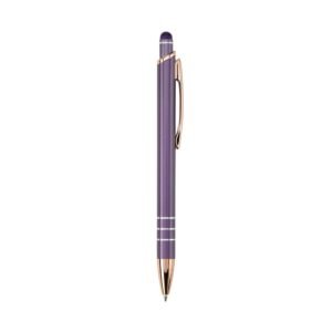 CANETA METAL TOUCH - ROXO