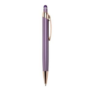 CANETA METAL TOUCH - ROXO