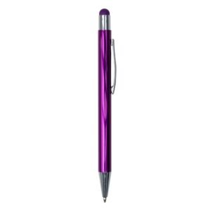 CANETA METAL C/ PONTA TOUCH - ROXO