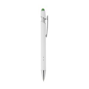 CANETA METAL TOUCH - BRANCO