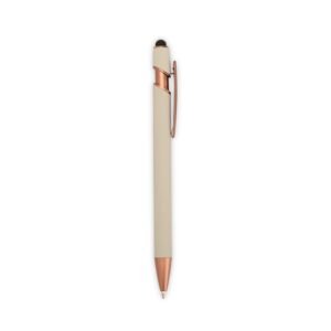 CANETA METAL TOUCH - CINZA