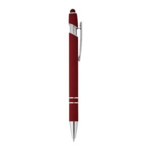 CANETA METAL TOUCH - VERMELHO