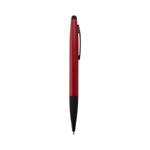 CANETA METAL COM TOUCH - VERMELHO
