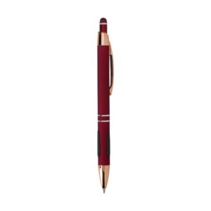 CANETA METAL TOUCH - VERMELHO