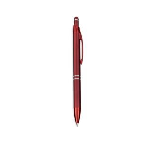 CANETA METAL TOUCH - VERMELHO