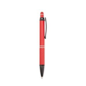 CANETA METAL TOUCH - VERMELHO