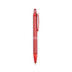 CANETA METAL TOUCH - VERMELHO