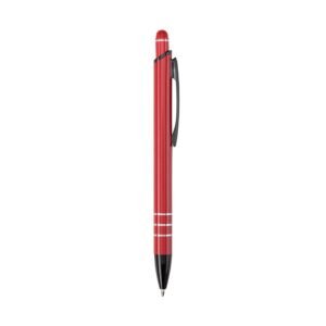 CANETA METAL TOUCH - VERMELHO