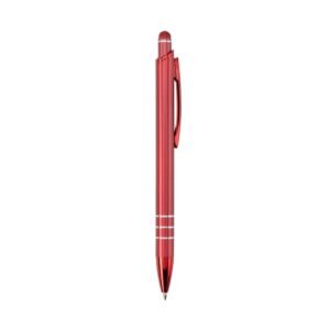 CANETA METAL TOUCH - VERMELHO