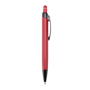 CANETA METAL TOUCH - VERMELHO