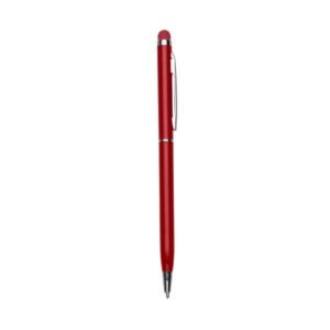 CANETA C/ 1 ANEL E PONTA TOUCH - VERMELHO