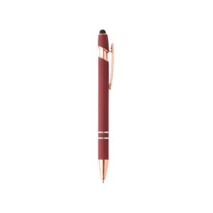 CANETA METAL TOUCH - VERMELHO